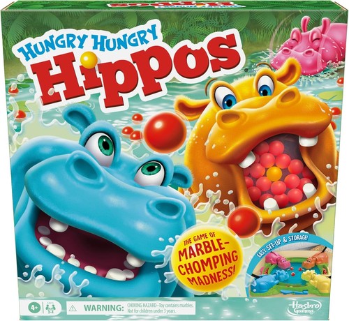 Hungry hippos marble - hungry,