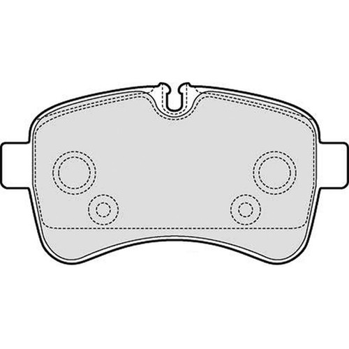 Brake pads set for iveco - set,