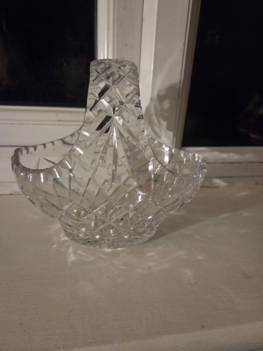 Crystal serving bowl deep - crystal,