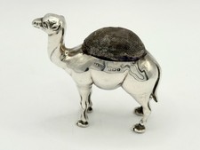 Antique Sterling Silver Camel Pin Cushion – Adie & Lovekin Ltd, Birmingham 1906