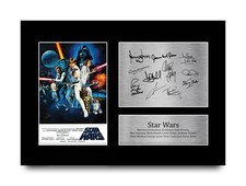 Star Wars New Hope Cast Signed