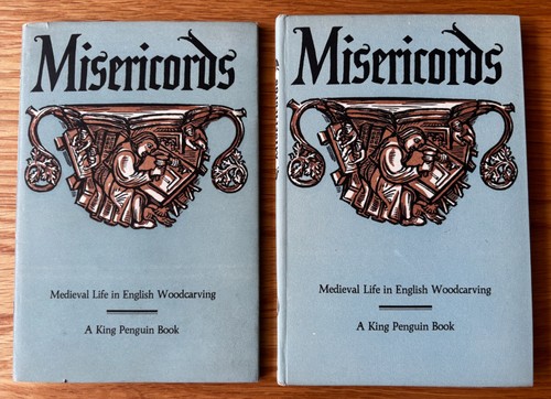 Misericords king penguin 1956 - misericords,