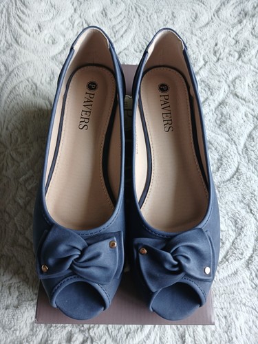 Pavers ladies navy slip - ladies, on