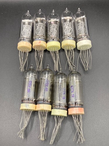 Lot 14 nixie tubes - of, 9