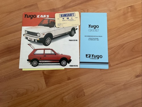 Yugo range brochure - -, uk