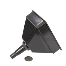 LARGE TRACTOR FUNNEL 10" X 7" (4.5L) WITH BRASS FILTER, FUEL, DIESEL, OIL, FARM