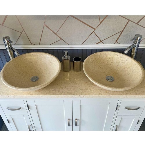 Off white bathroom vanity - white,