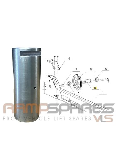 Rotary post lift replacement - post,