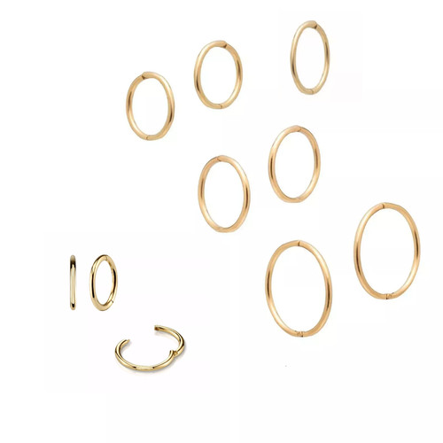 18ct gold silver 925 hinged - gold, on
