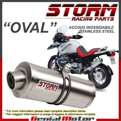 Exhaust storm mivv muffler - by,