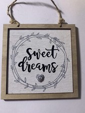"Sweet Dreams" Hanging sign