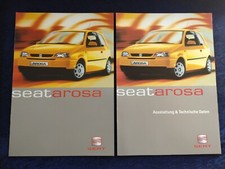 Seat Arosa brochure 09.1999 +