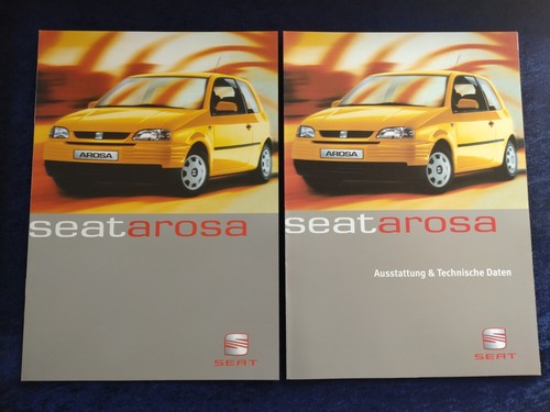 Seat arosa brochure 1999 - arosa, 09.1999