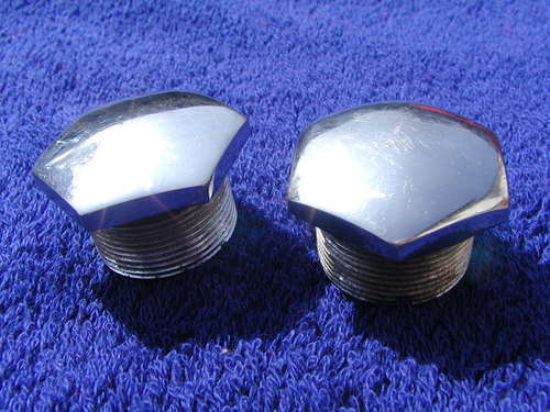 Fork top nuts stainless - 2,