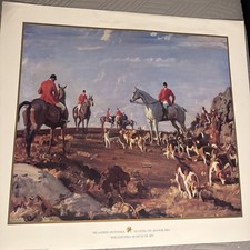 sir alfred munnings- Hunting