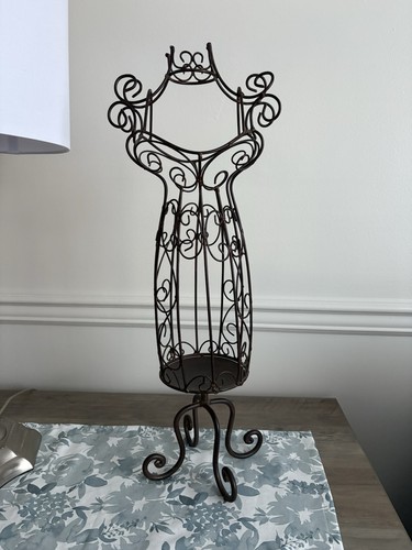 Vintage metal dress form - vintage,