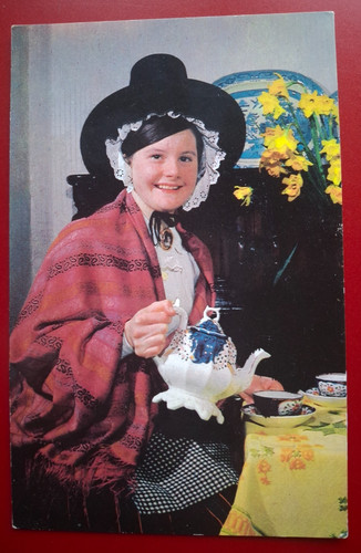 Unposted vintage postcard - unposted,