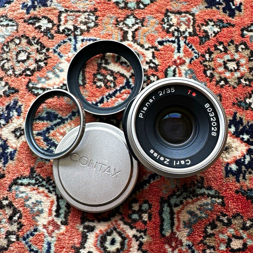 Contax carl zeiss planar - contax,