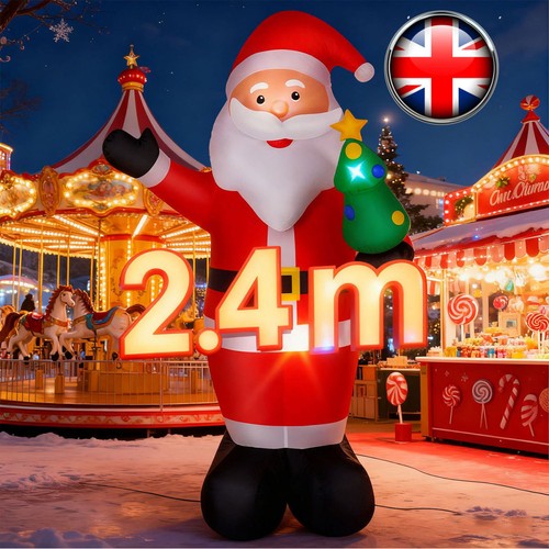 Christmas inflatable led santa - inflatable,