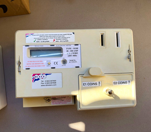 Rdl m100 coin operated dual - operated,