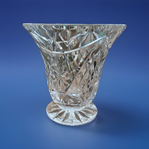 Lead crystal glass - , vase