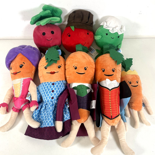 Kevin the carrot and others - kevin,