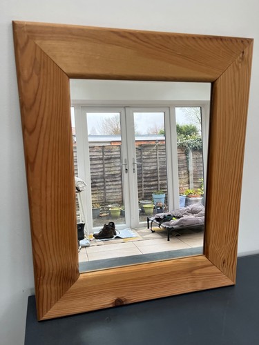 Pine framed wall mounted
