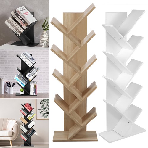 Narrow tree bookshelf wooden - tree,
