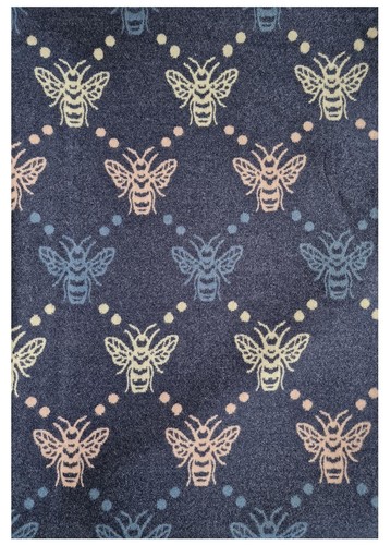 Hazy blue bee pashmina - hazy,