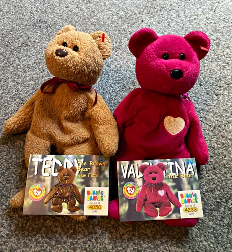 Beanie babies teddy - beanie, &