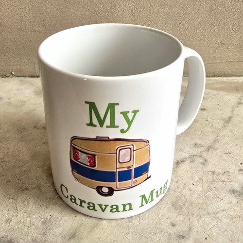 White ceramic coffee mug my - coffee,