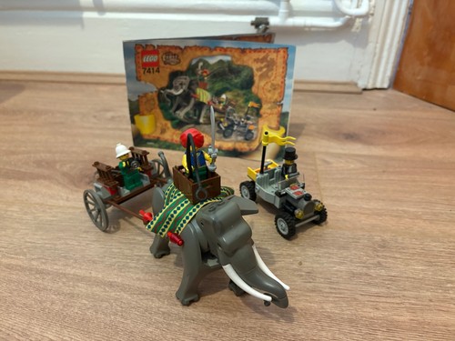 Lego elephant caravan car - elephant,