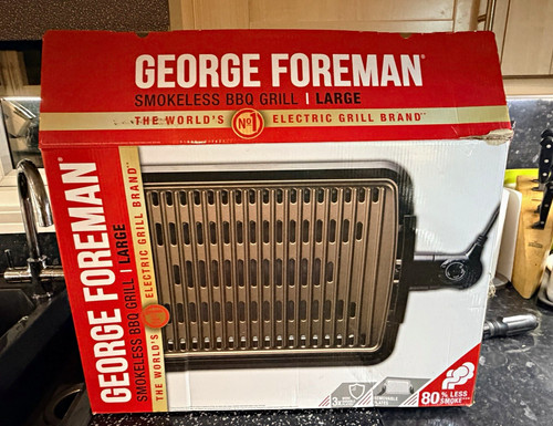 George foreman smokeless bbq - george,