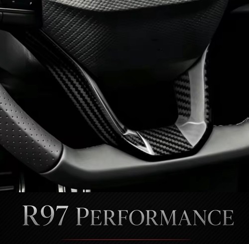 Carbon fibre style steering - carbon,