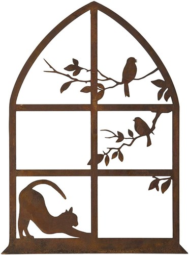 Cat stretching window - cat, a