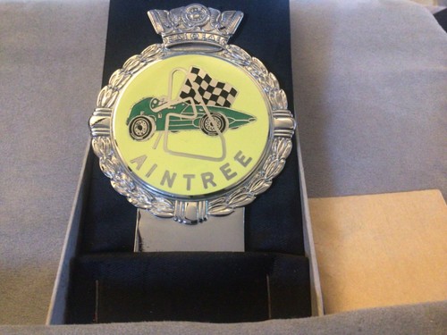 Aintree car badge unused - car,