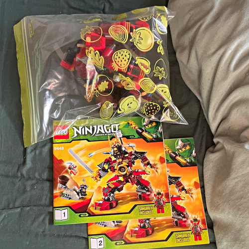 Lego ninjago 9448 - lego, samurai