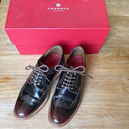 Grenson sid leather - grenson, wingtip