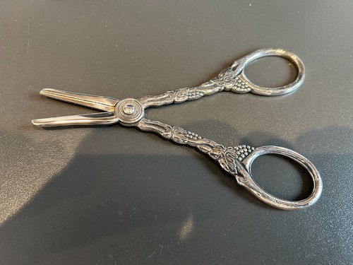 Vintage silver plated grape - silver,