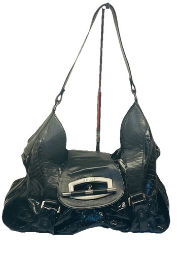 Ripani black large patent - black,