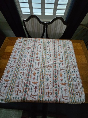 Vintage square cotton blend