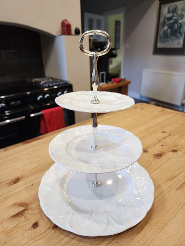 Wedgwood three tier - , cake