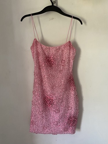 Polly pink bodycon - polly, mini