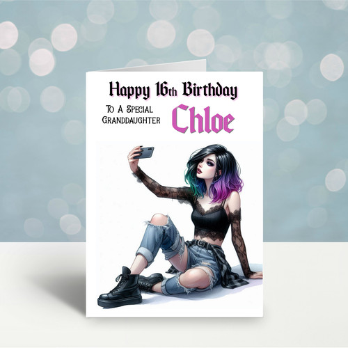 Goth girl personalised - goth,
