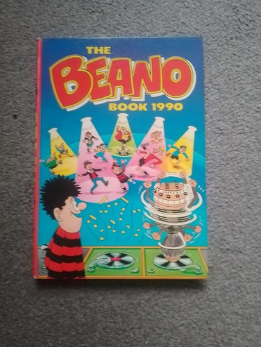 Vintage 1990 beano hardback - vintage,