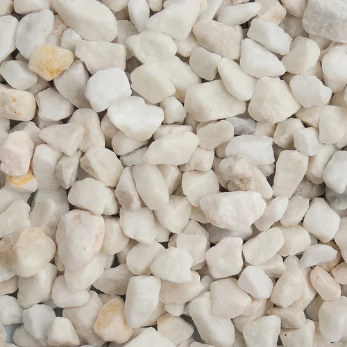 Polar white chippings 20mm - white,