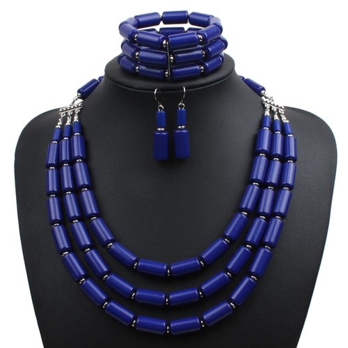 African beads earrings - beads,