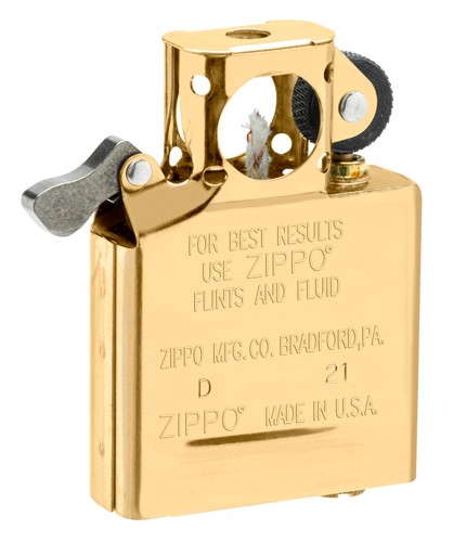 Zippo gold flashed pipe - zippo,