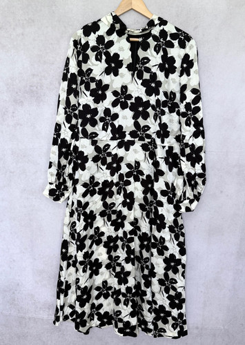 Jaeger midi dress black - uk,