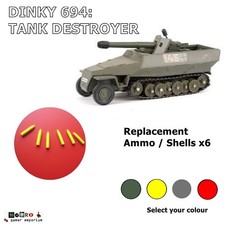 Dinky toys 694 german tank - german,